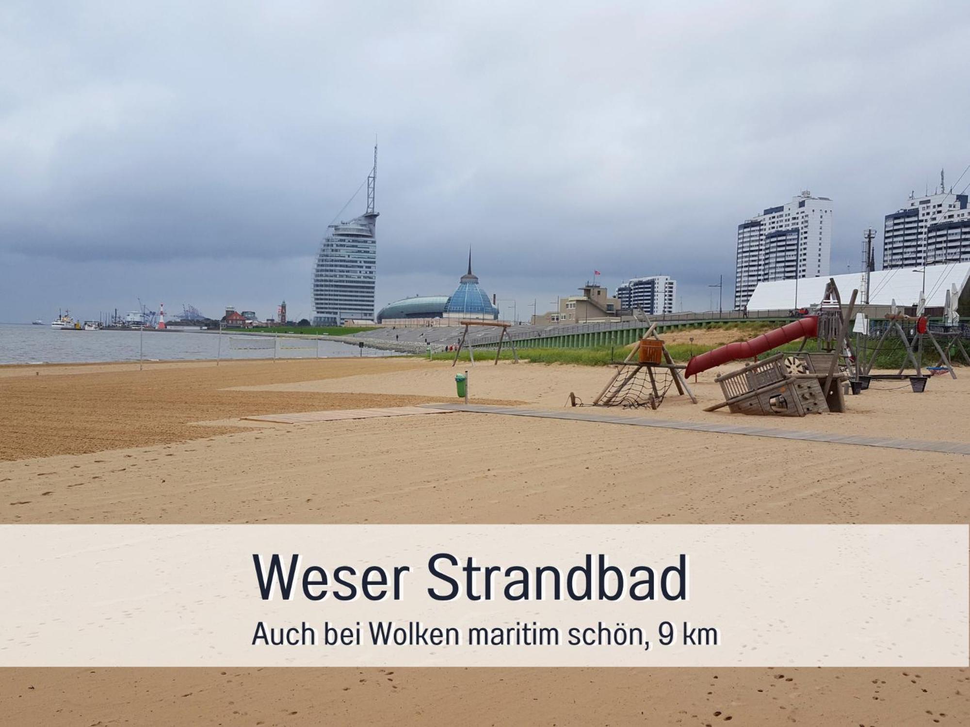"Lilie" In Geestland-Langen, Ideal Fuer Familien & Homeoffice - Wlan & Parkplatz - 3 Zimmer, Balkon - Nahe Bremerhaven Bagian luar foto