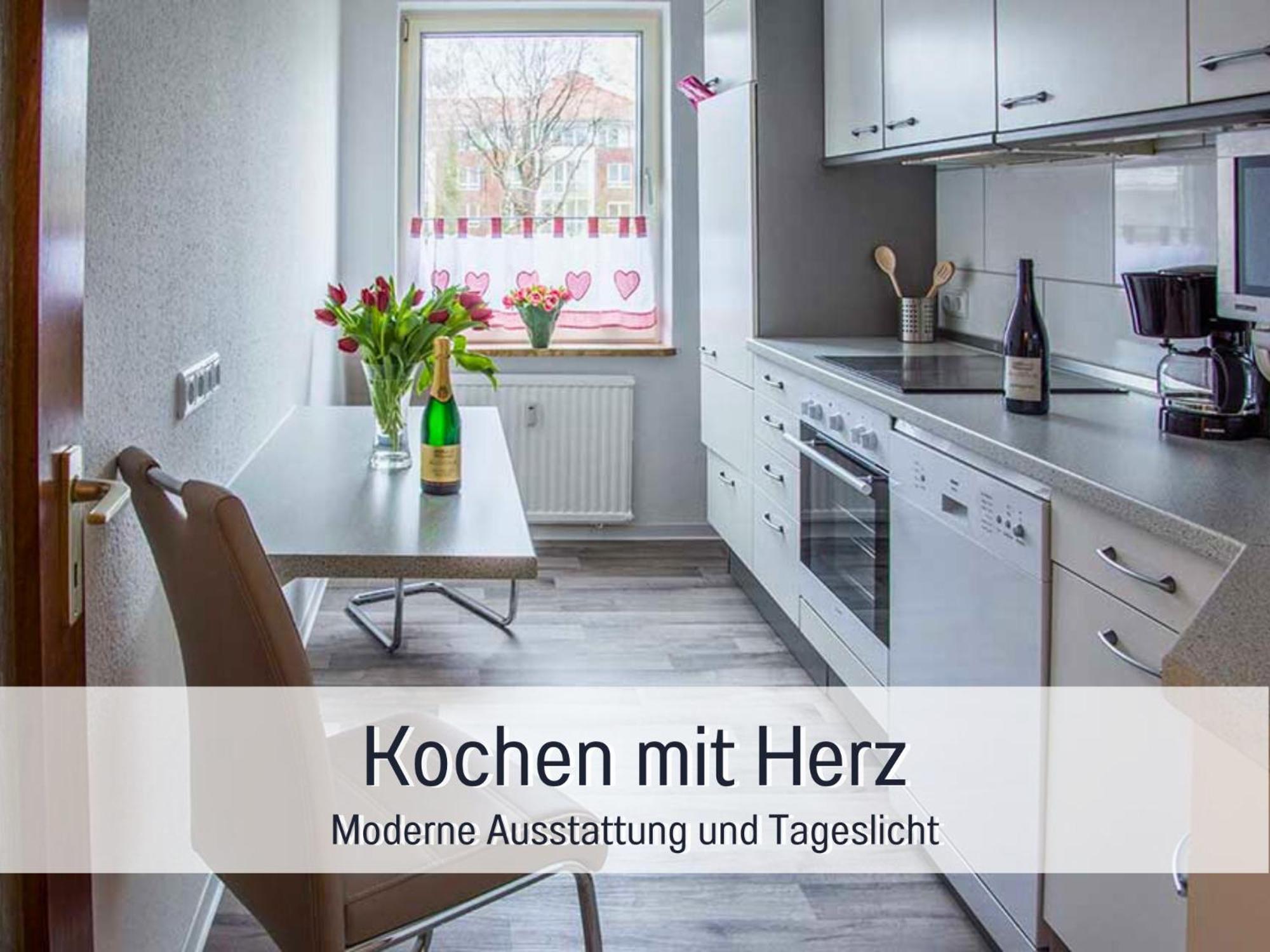 "Lilie" In Geestland-Langen, Ideal Fuer Familien & Homeoffice - Wlan & Parkplatz - 3 Zimmer, Balkon - Nahe Bremerhaven Bagian luar foto